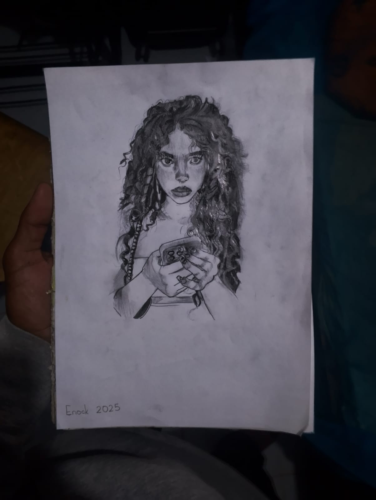 Curly Hair Girl: Enock 2025